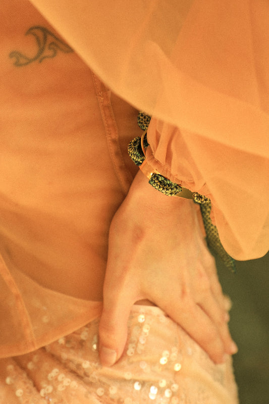 September bracelet and its colorful Mermaid ribbon