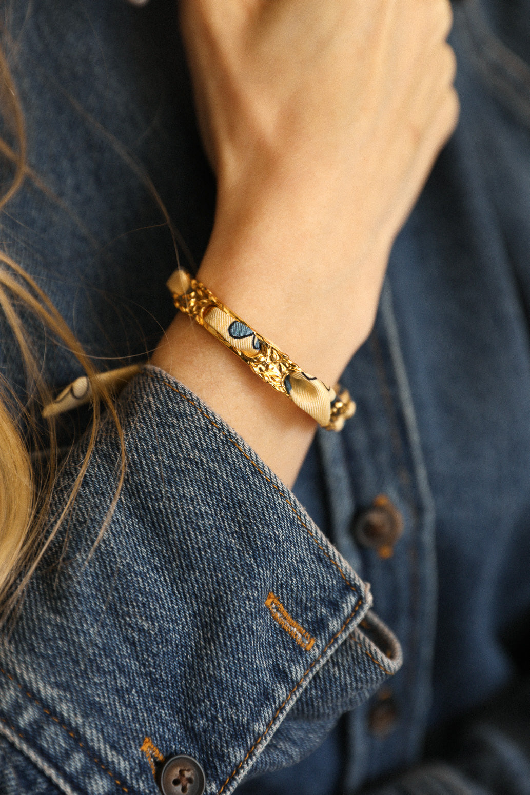 Fairytale Bracelet and Blue Words Ribbon