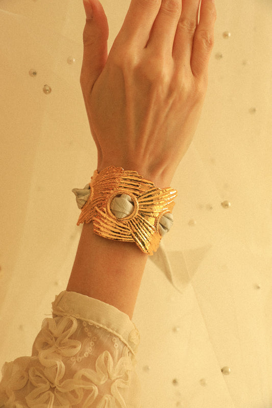 Celestial Cuff and Peacock Ribbon