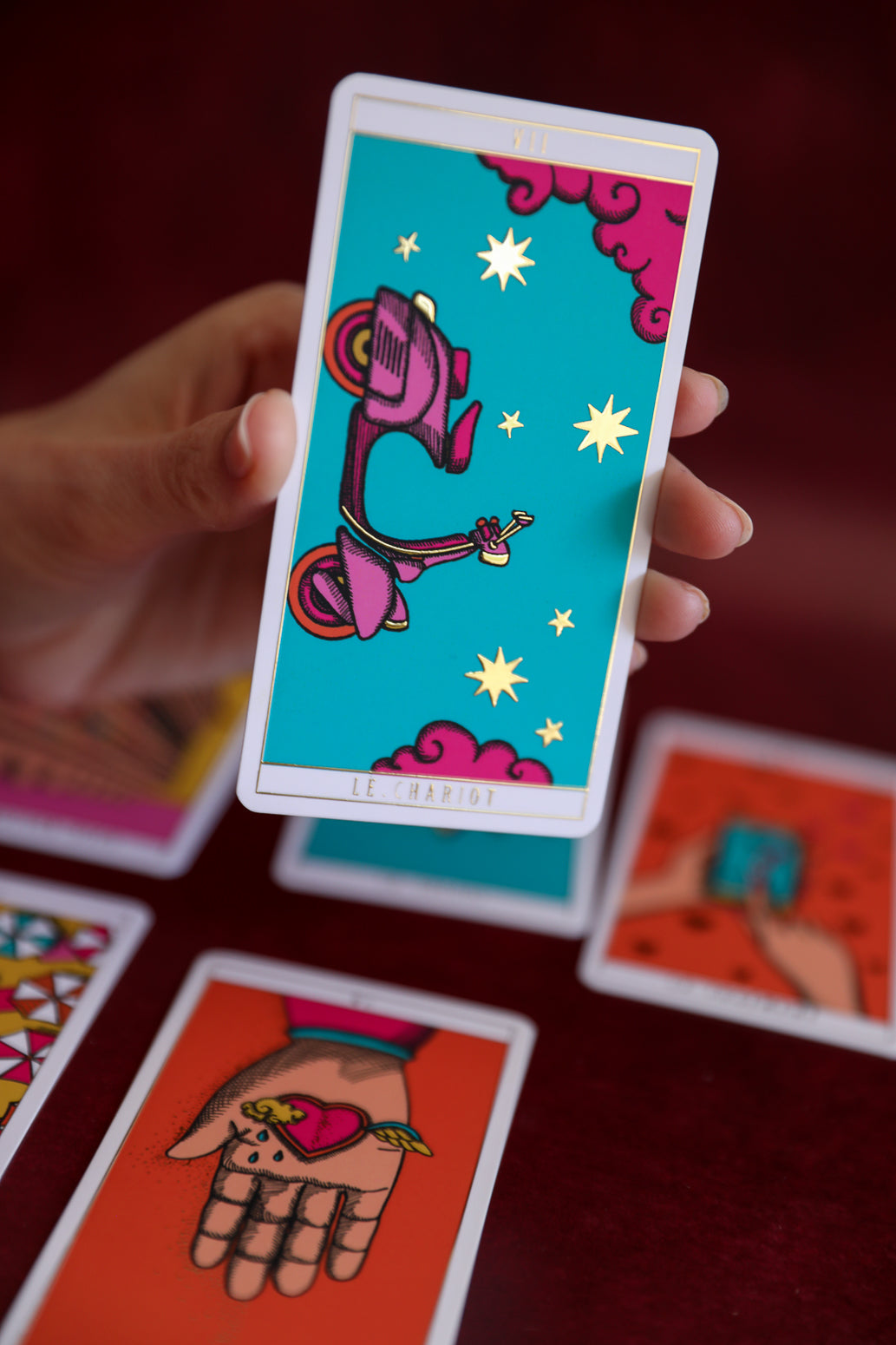 Le Tarot du Marseille d’aujourd’hui, version Girly