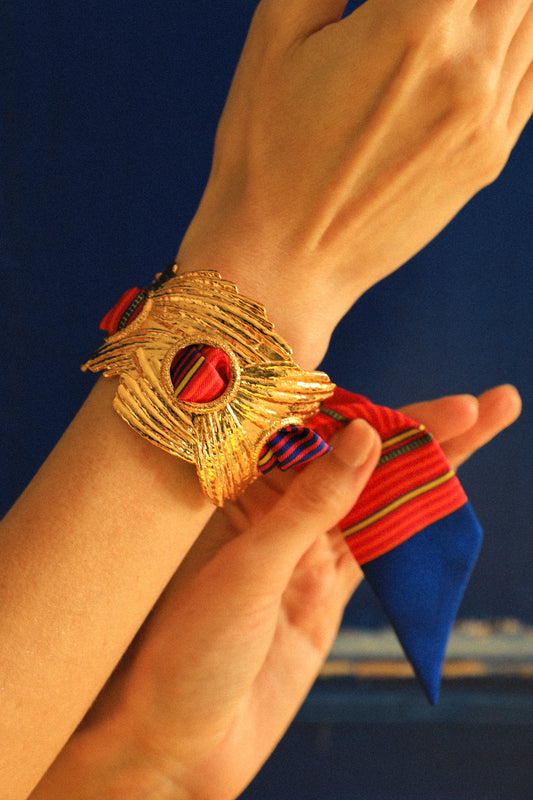 Celestial cuff and Summer ribbon