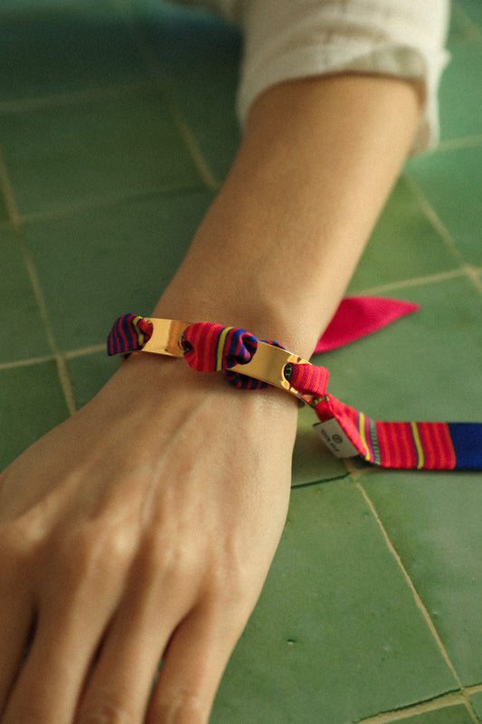 September bracelet and its Summer ribbon