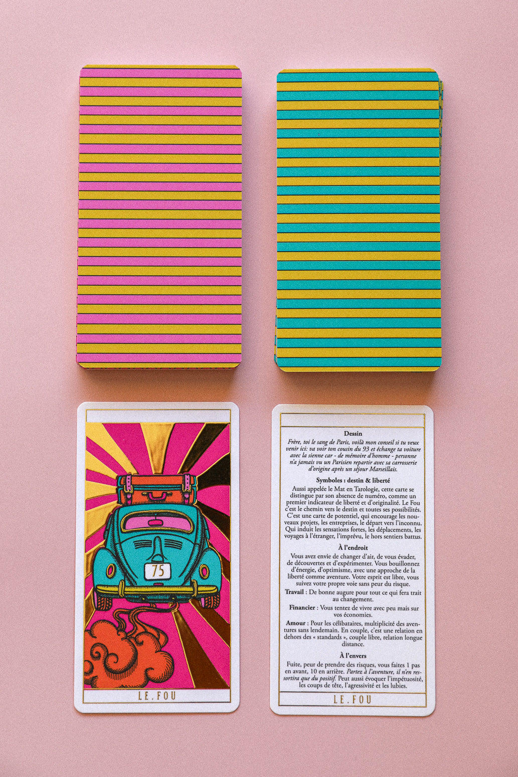 Le Tarot du Marseille d’aujourd’hui, version Girly