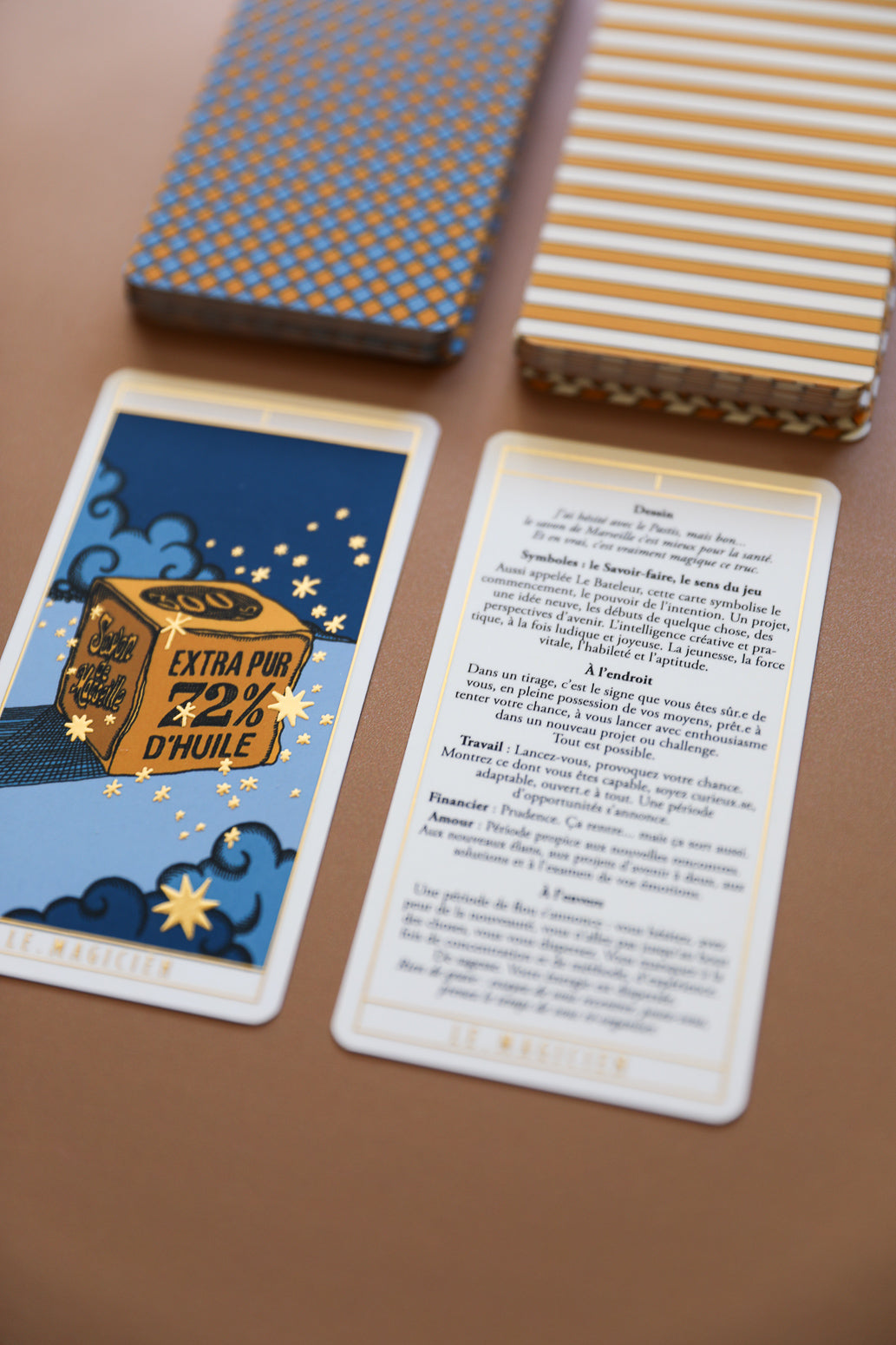Le Tarot du Marseille d’aujourd’hui, version Bleu Jean