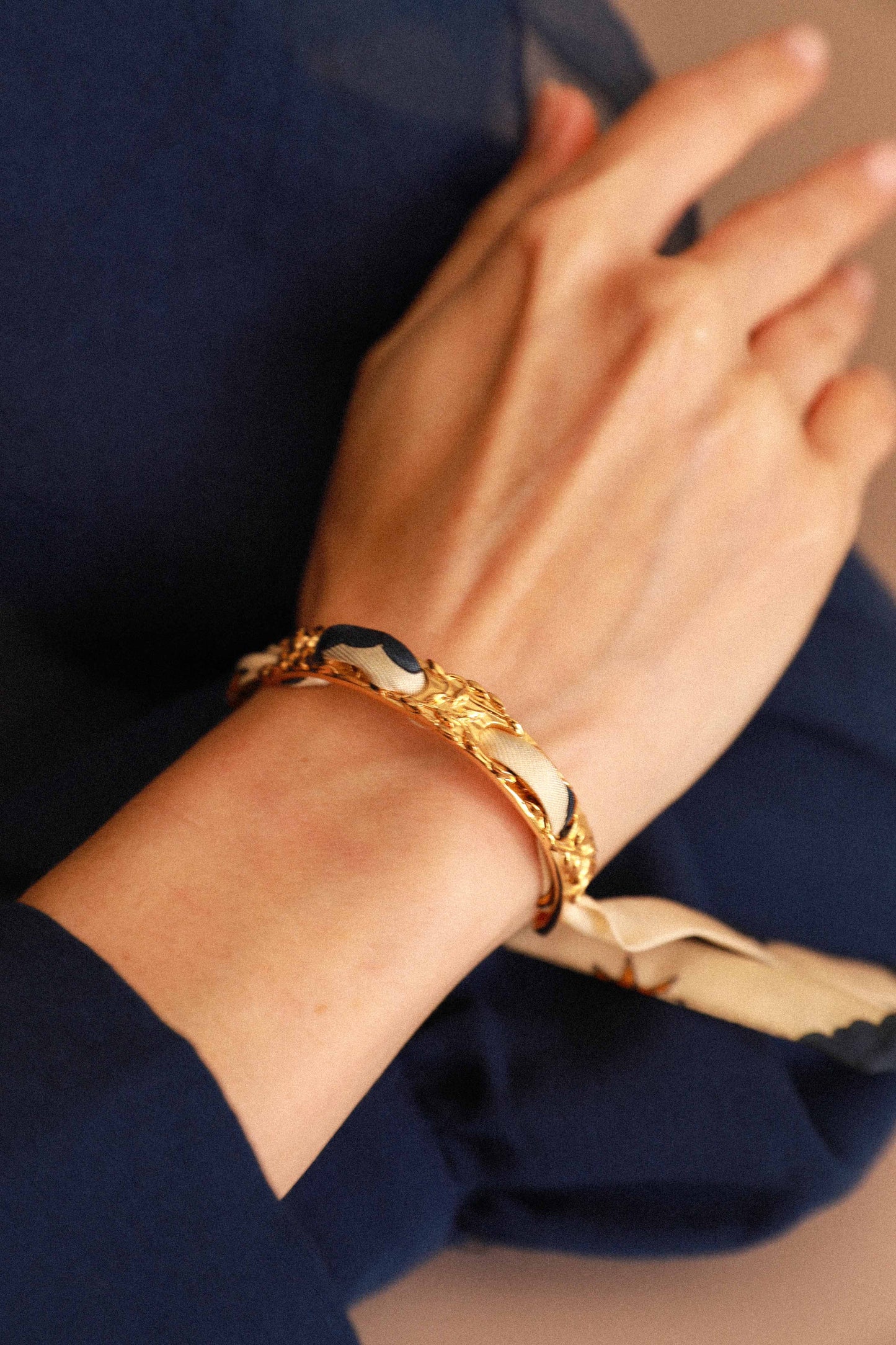 Bracelet Féérie et ruban Le Cirque des Rêves, neutre