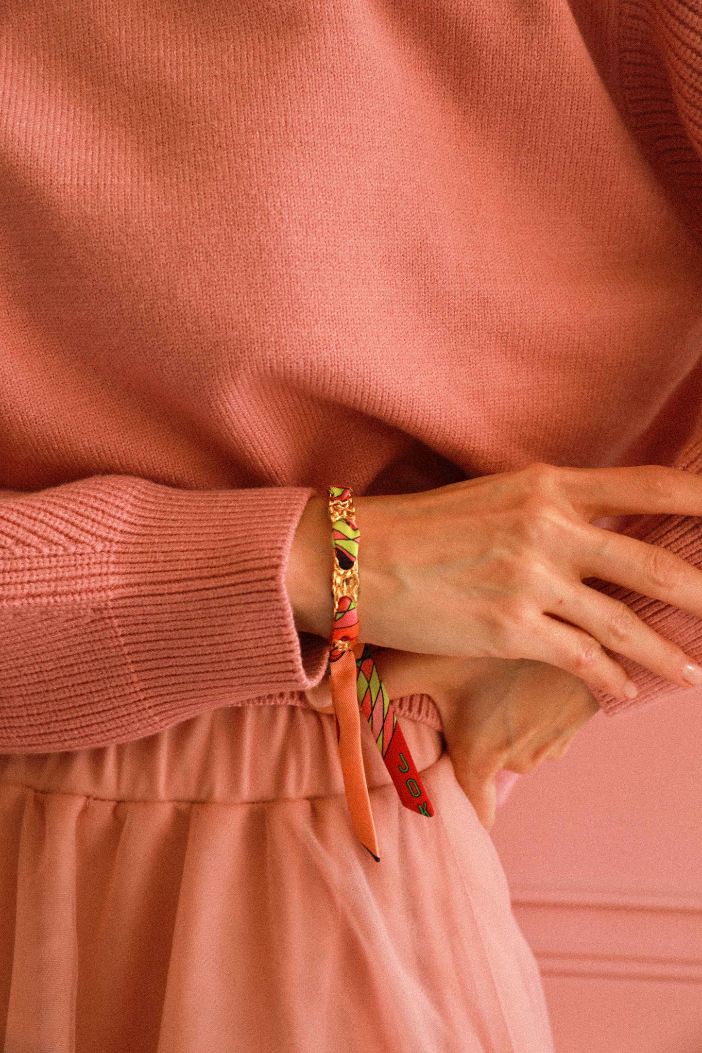 Bracelet Féérie et ruban Joker, coloré