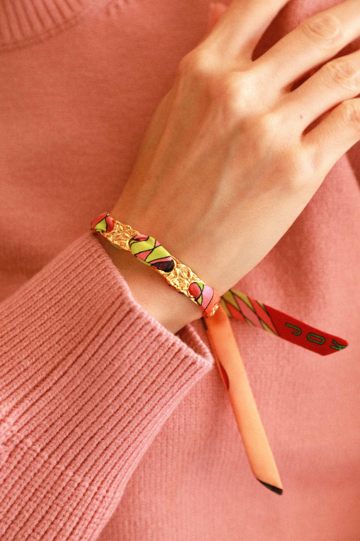 Bracelet Féérie et ruban Joker, coloré