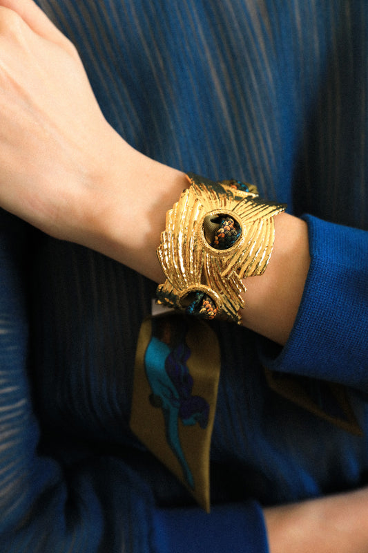 Celestial Cuff and Mermaid Ribbon, Colorful