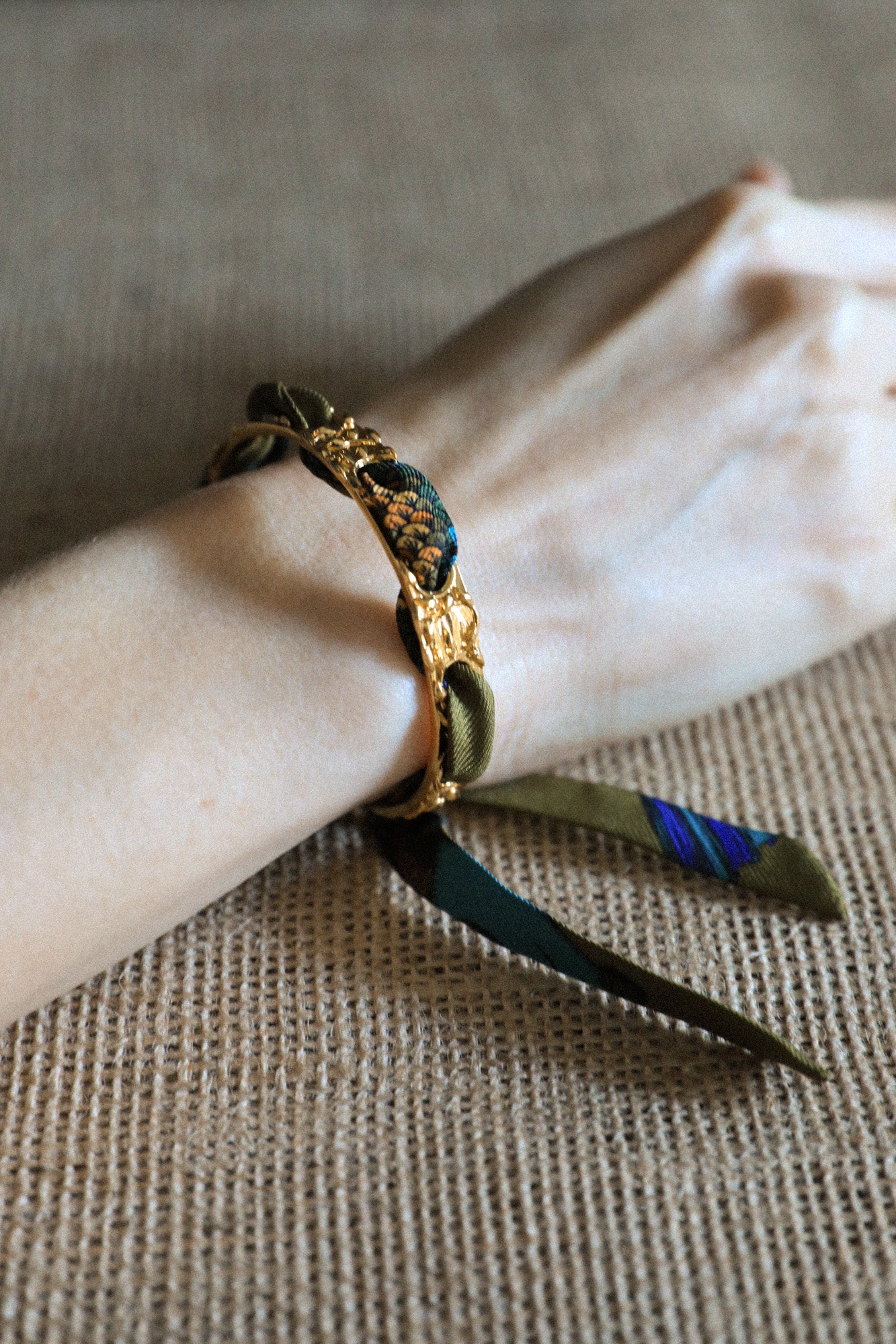 Bracelet Féérie et ruban Sirène coloré