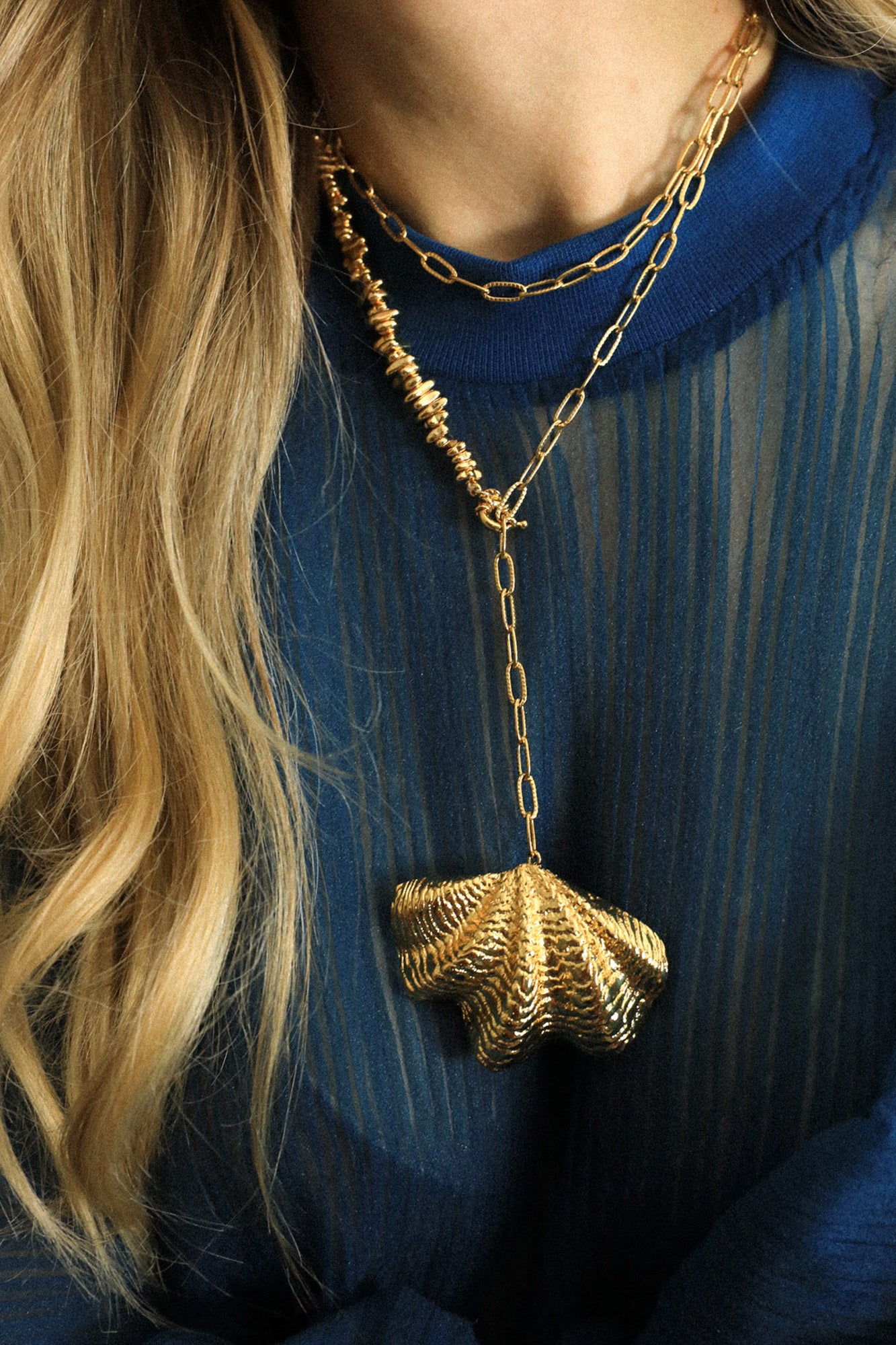 Sautoir Coquille