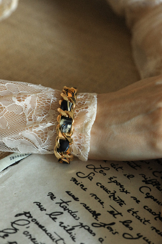 December Bracelet and Neutral Pirate Ribbon