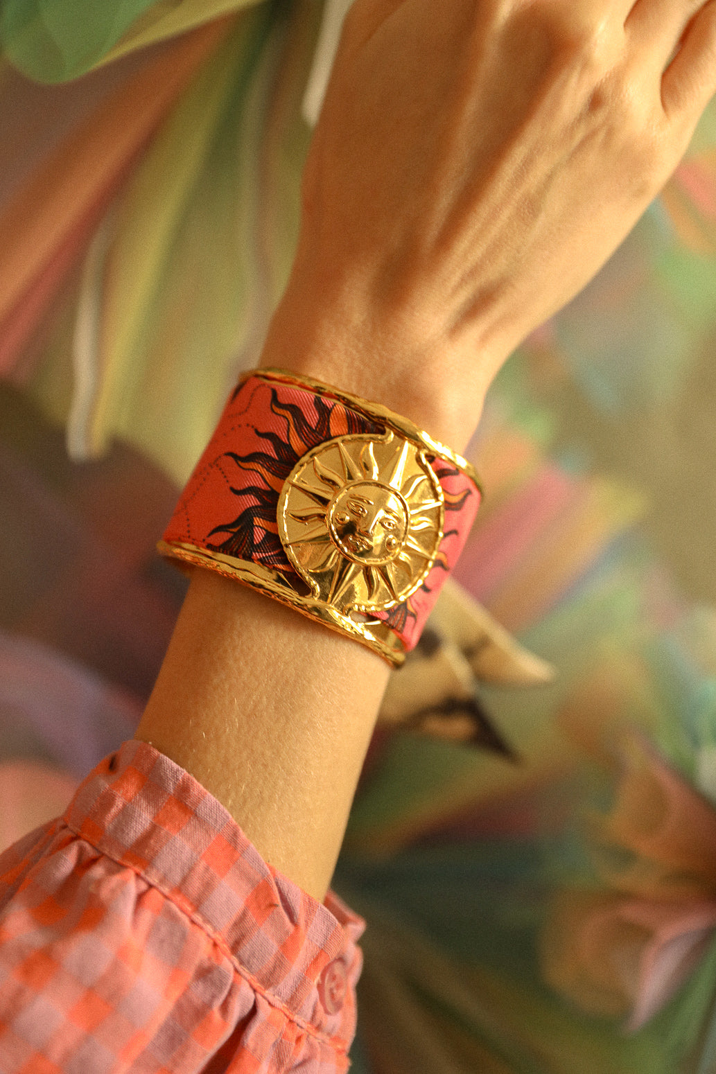 4cm silk bracelet Les Mots Bleus