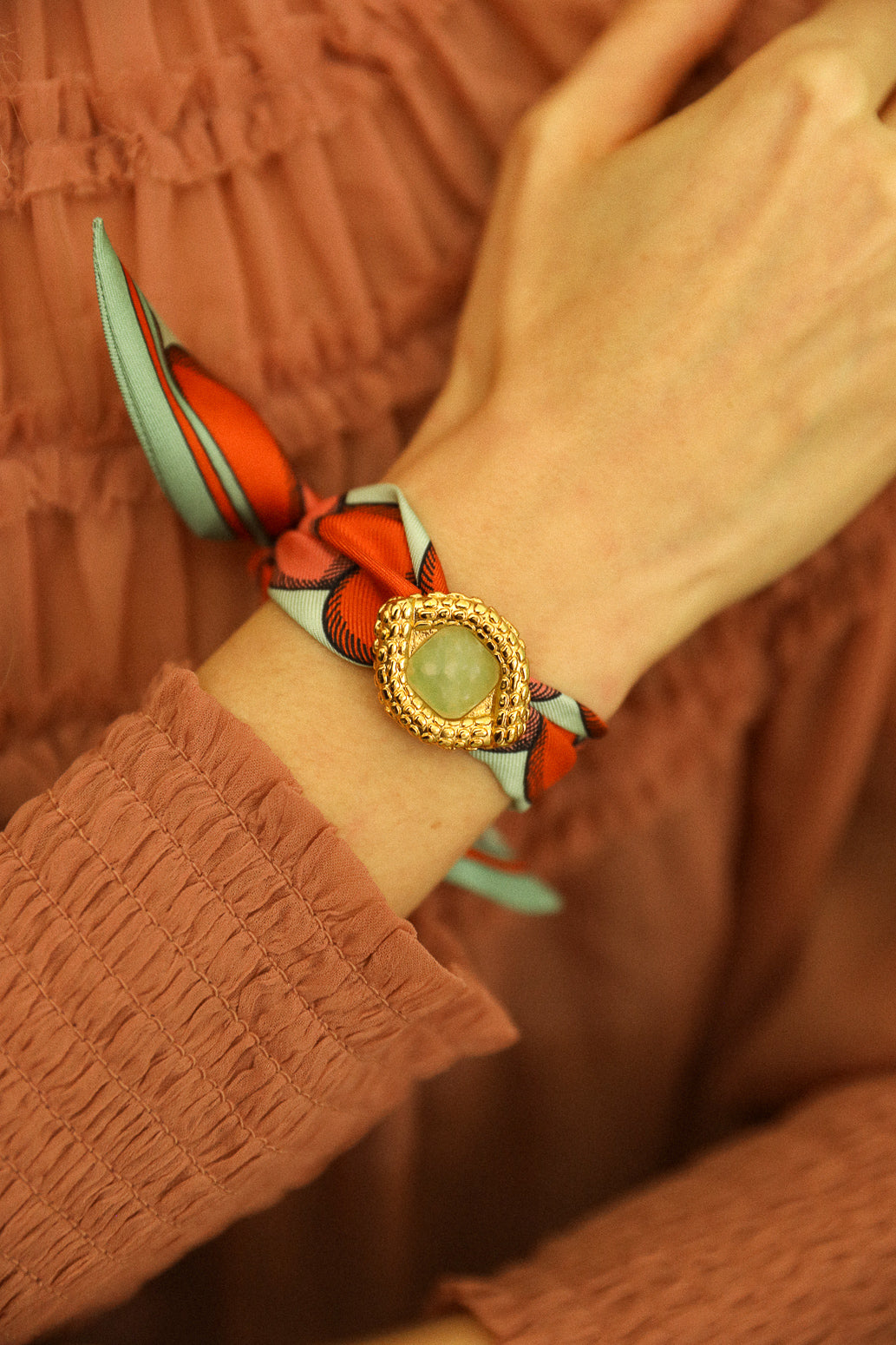 Ornement Oeil de caïman Jade Oil, Printemps N°26