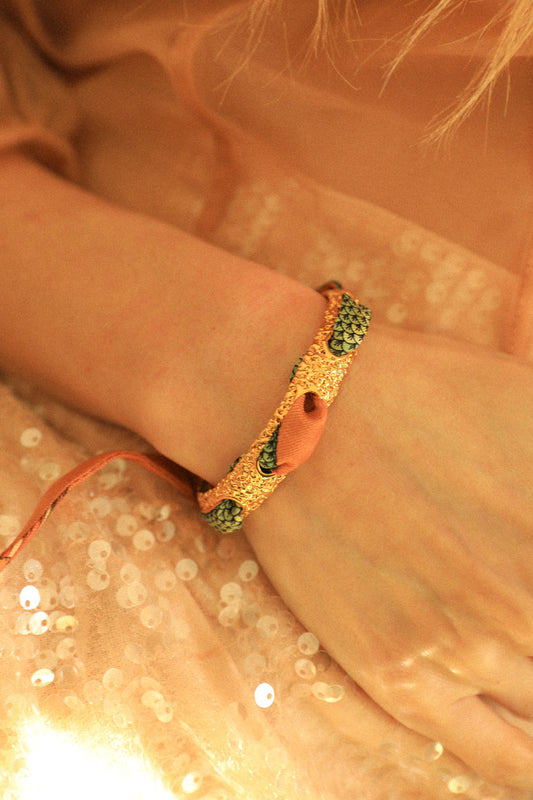 Bracelet Queen et ruban Sirène neutre