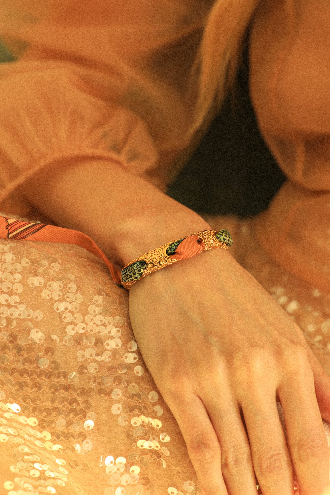 Bracelet Queen et ruban Sirène neutre