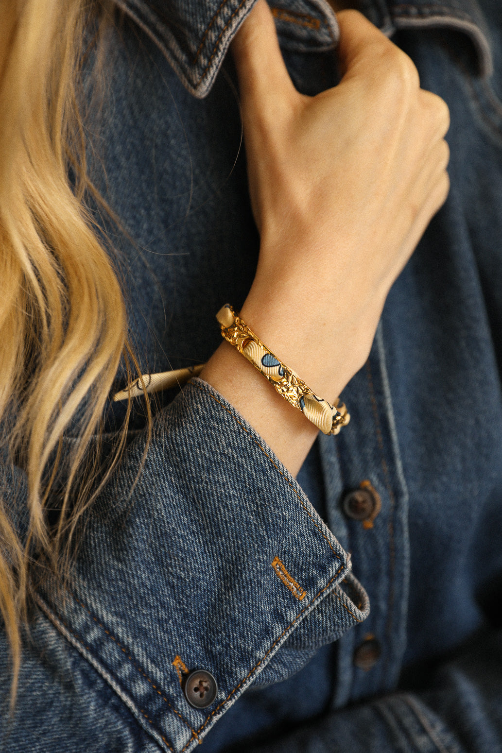 Fairytale Bracelet and Blue Words Ribbon