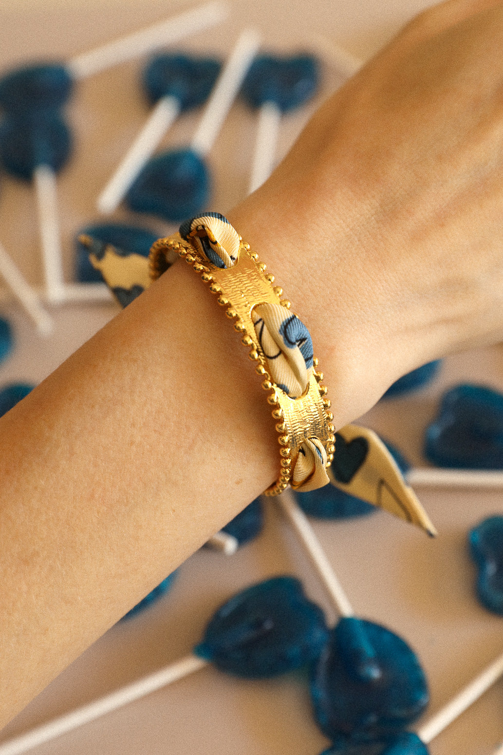 2cm silk ribbon The Blue Words