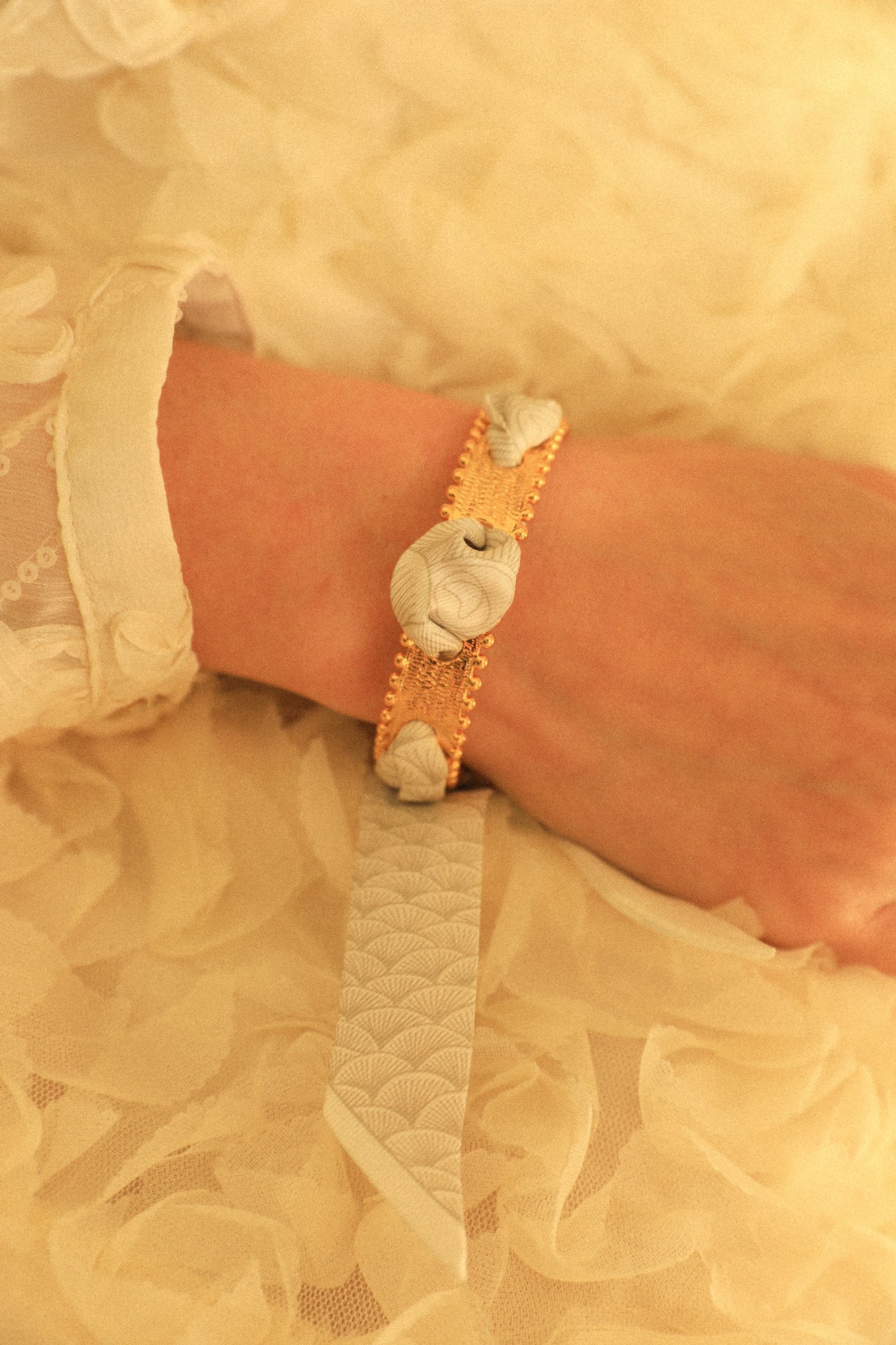 Bracelet Diva et ruban Paon