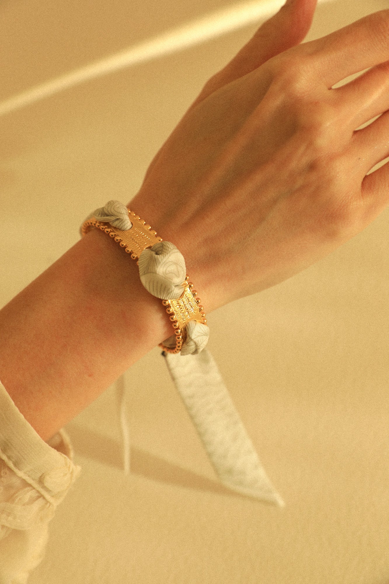 Bracelet Diva et ruban Paon