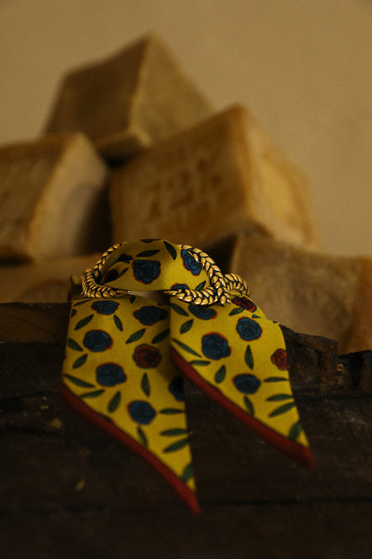 Manchette Tresse et ruban Gypsy Tales, curry