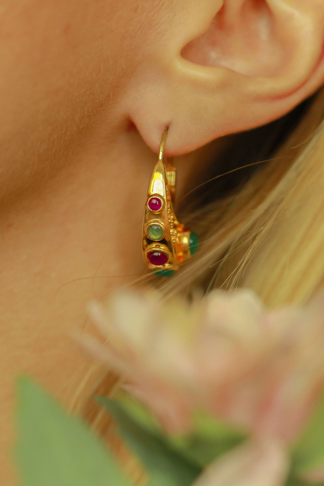 Element Earrings, EARTH