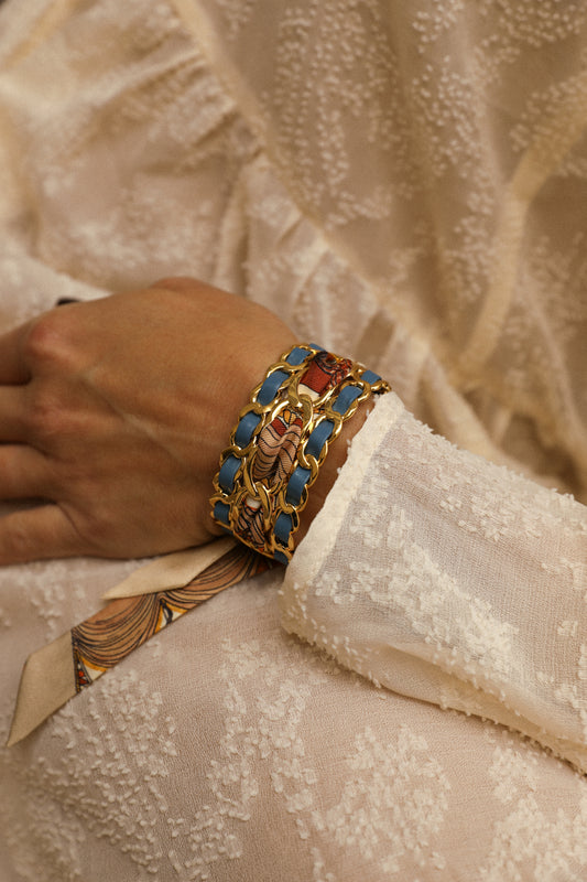 2cm Silk Ribbon Unknown Address, Snow