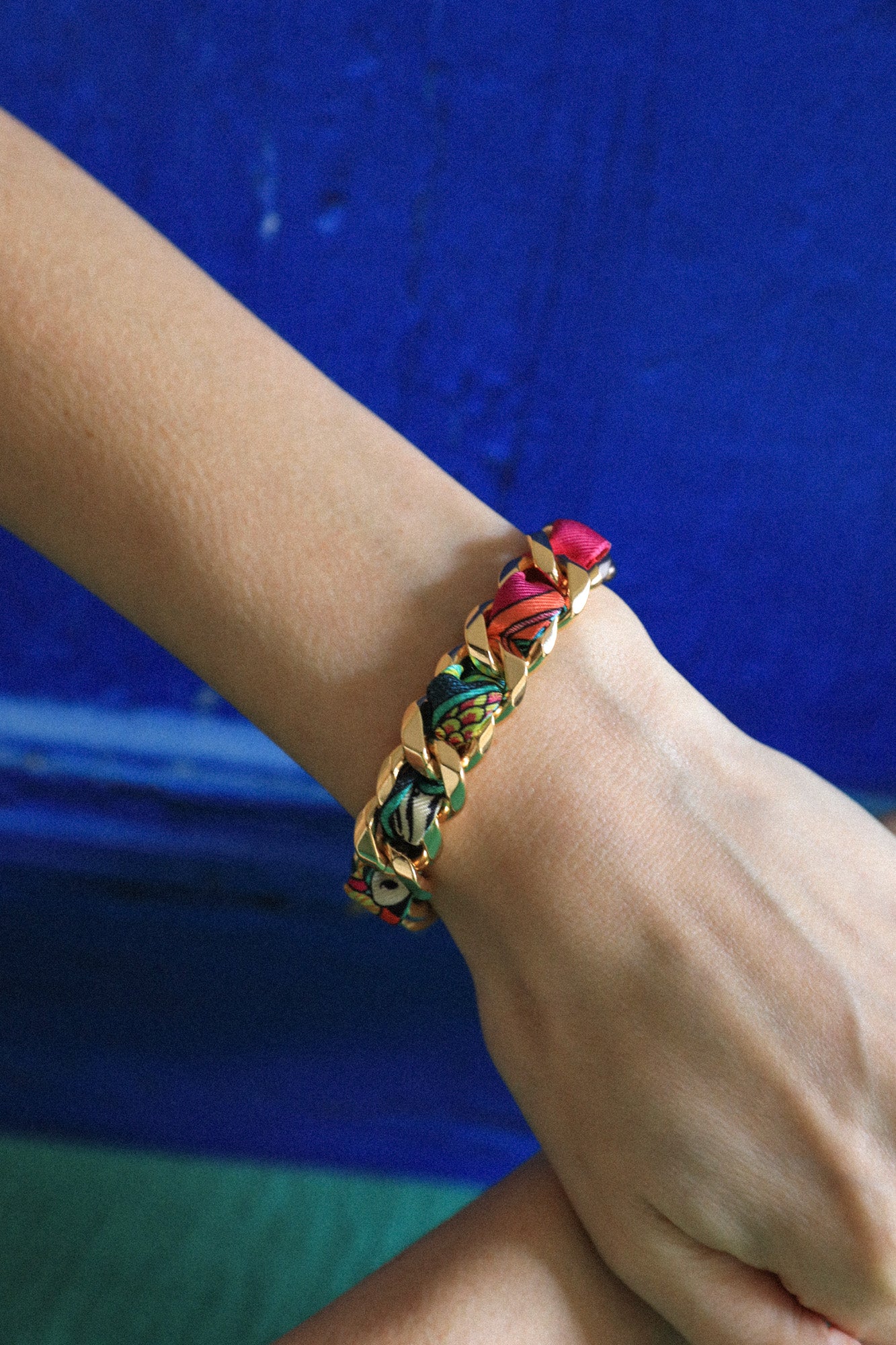Bracelet Décembre et ruban Perroquet neutre