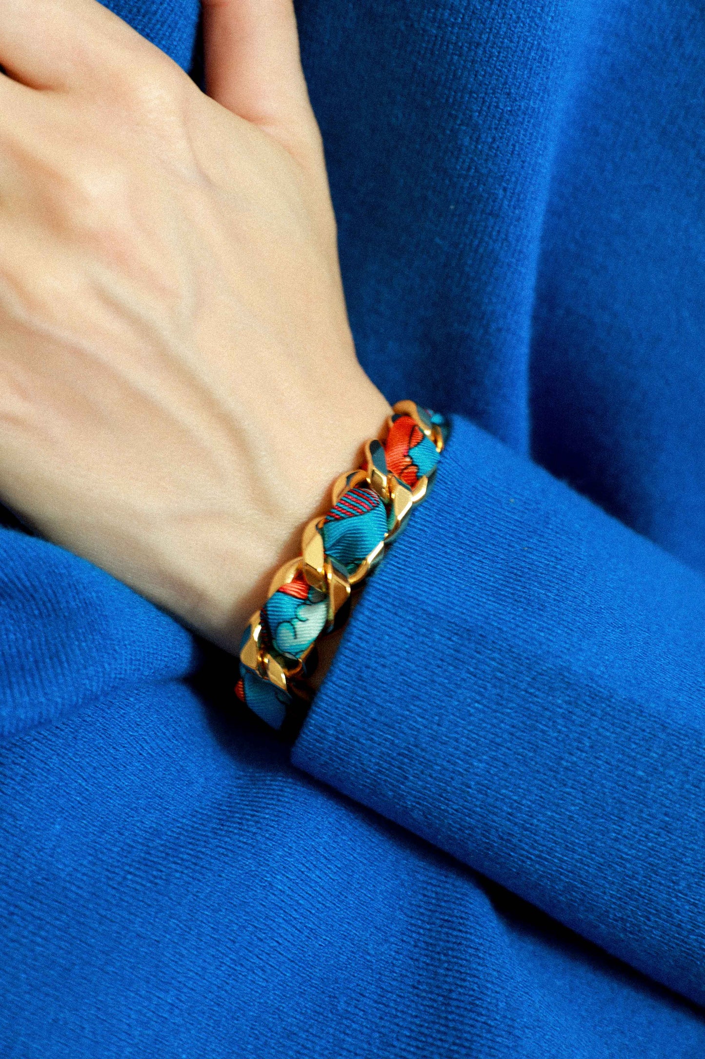 Bracelet Décembre et ruban Le Cirque des Rêves, coloré