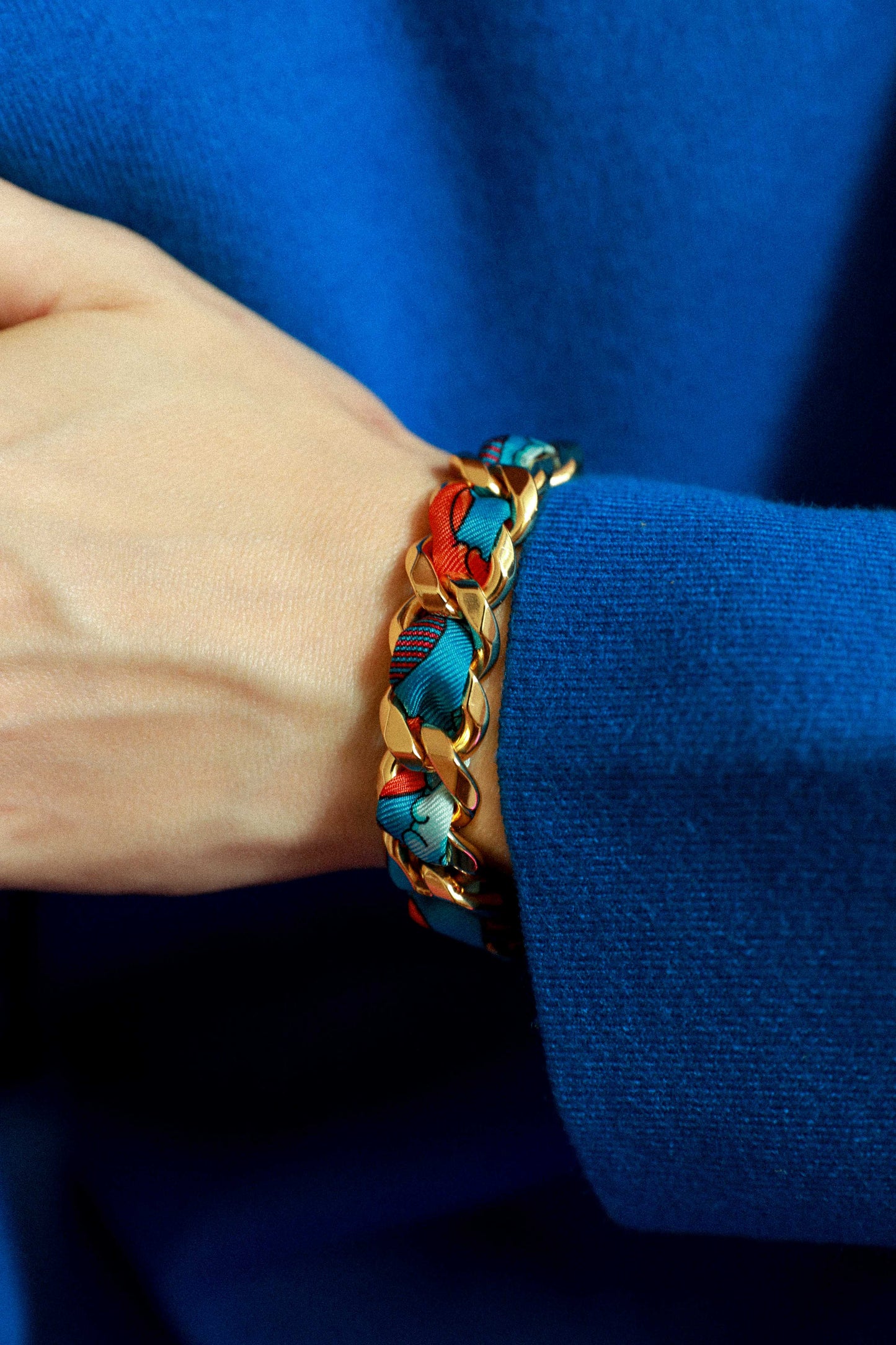 Bracelet Décembre et ruban Le Cirque des Rêves, coloré