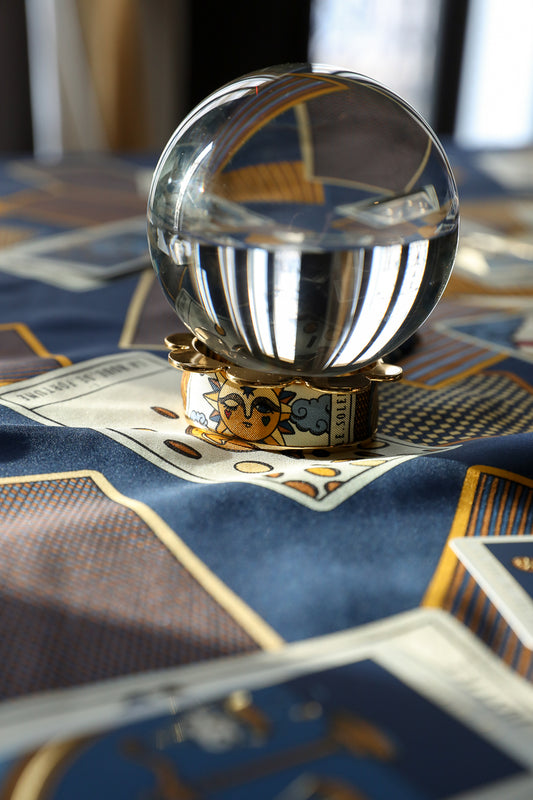 Manchette Fanion et ruban Tarot, marine