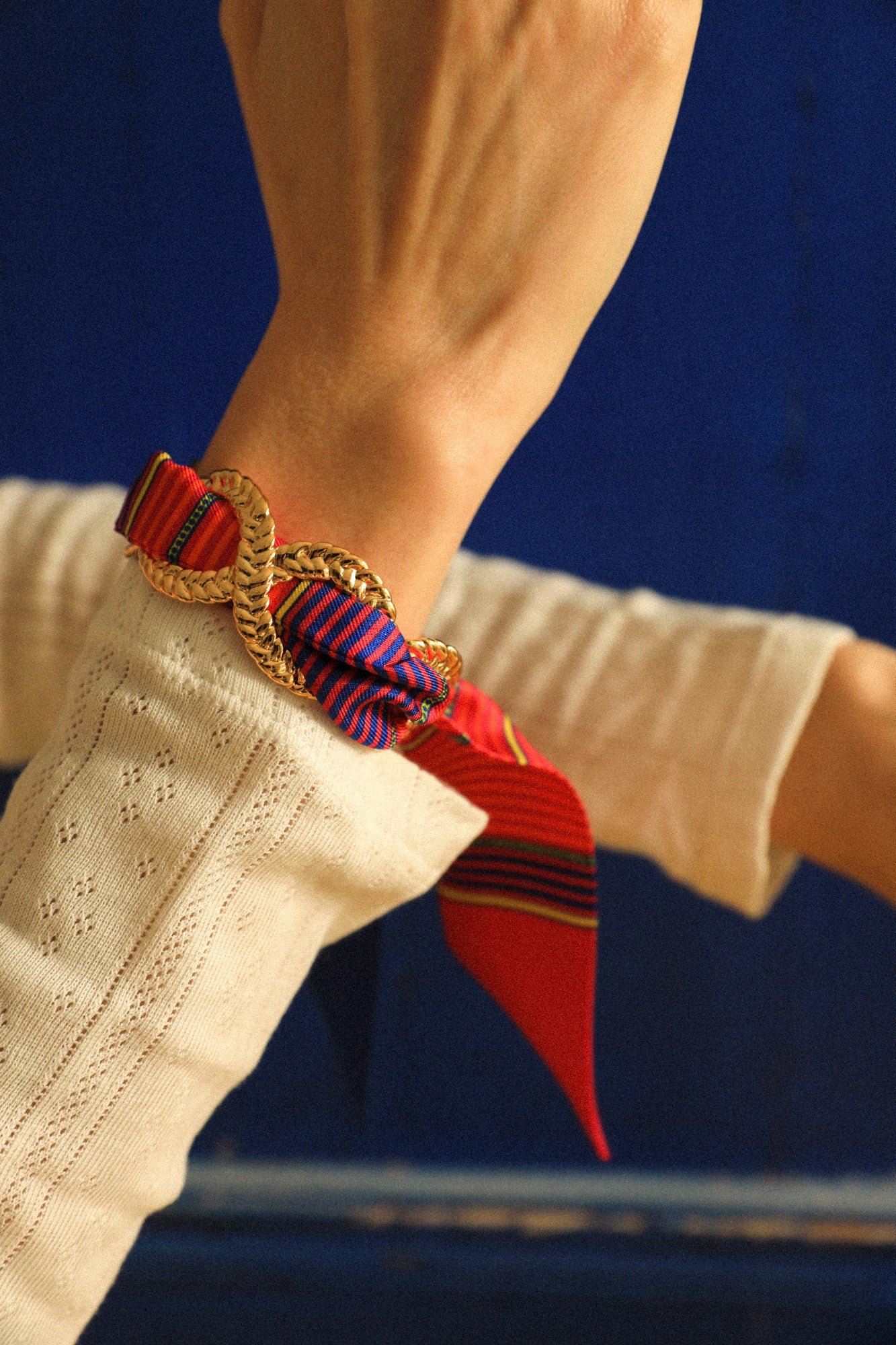 Manchette Tresse et ruban Summer