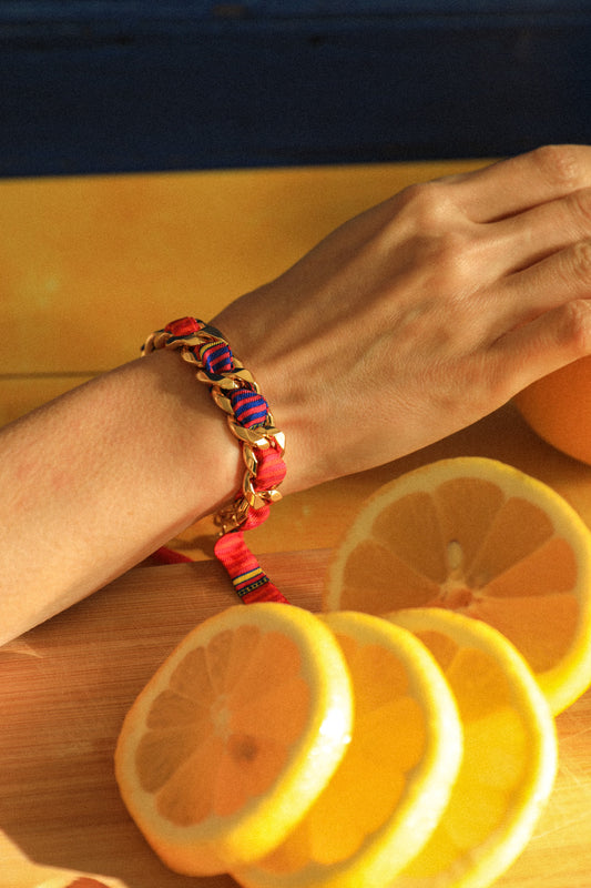 Bracelet Décembre et ruban Summer