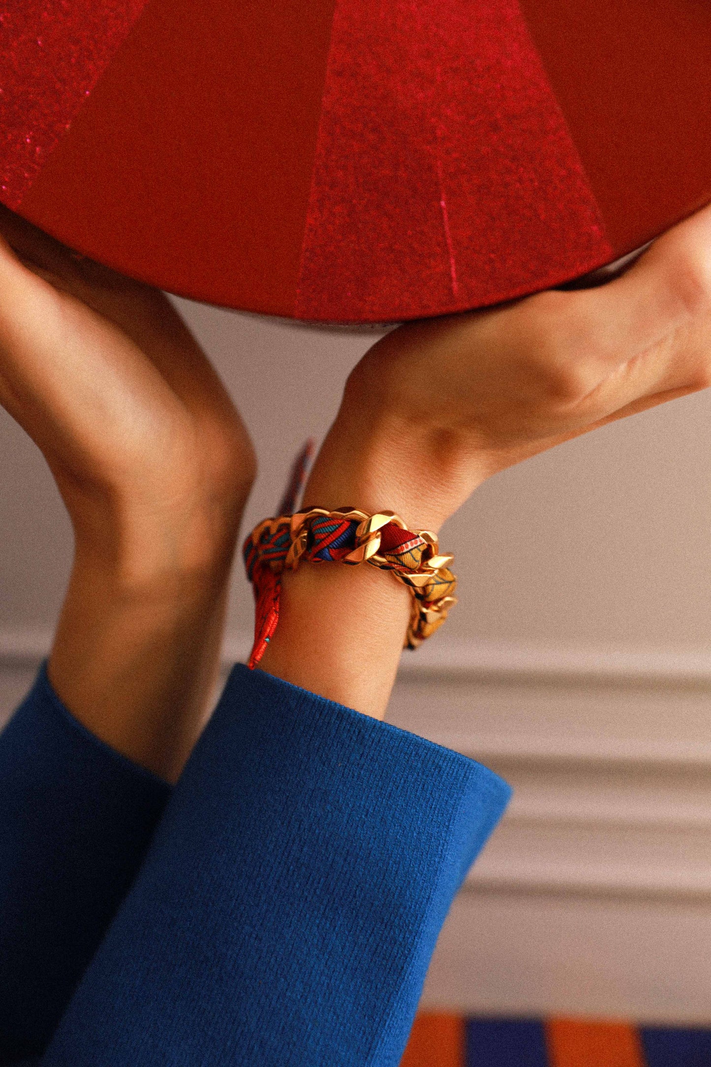 Bracelet Décembre et ruban Carrousel, coloré
