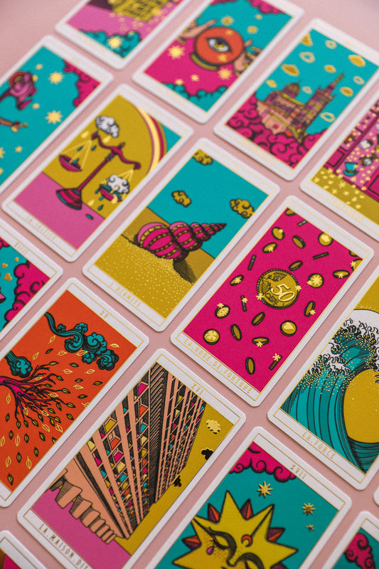 Le Tarot du Marseille d’aujourd’hui, version Girly