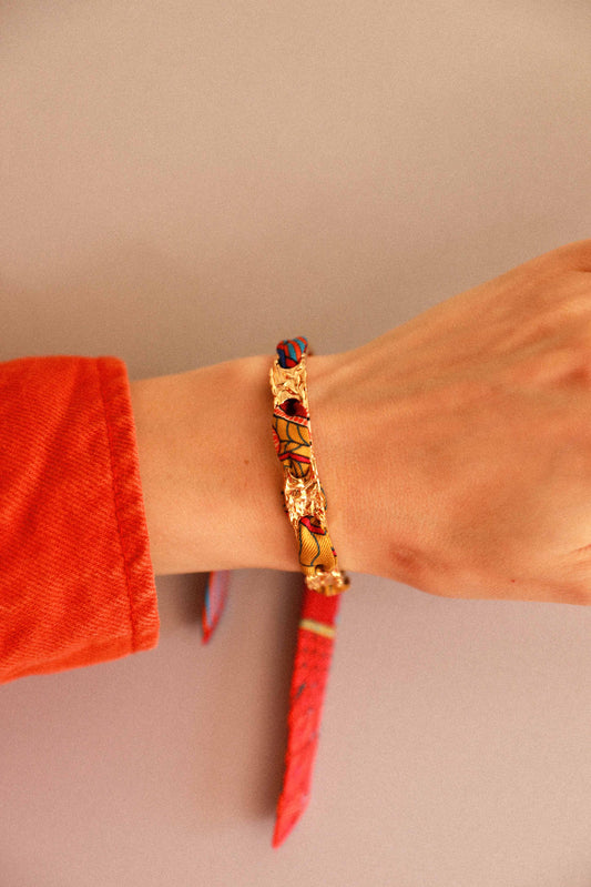 Bracelet Féérie et ruban Carrousel, coloré