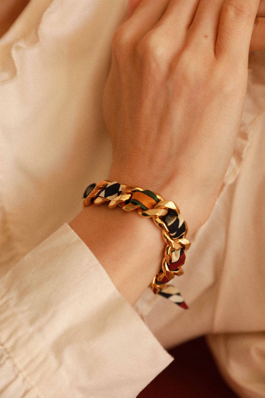 Bracelet Décembre et ruban Joker, neutre