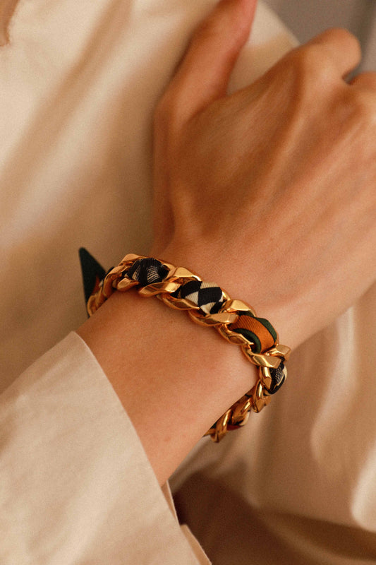 Bracelet Décembre et ruban Joker, neutre
