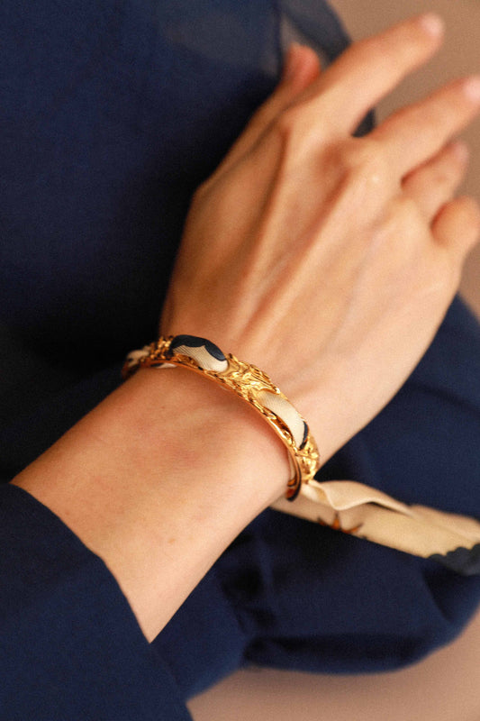 Bracelet Féérie et ruban Le Cirque des Rêves, neutre