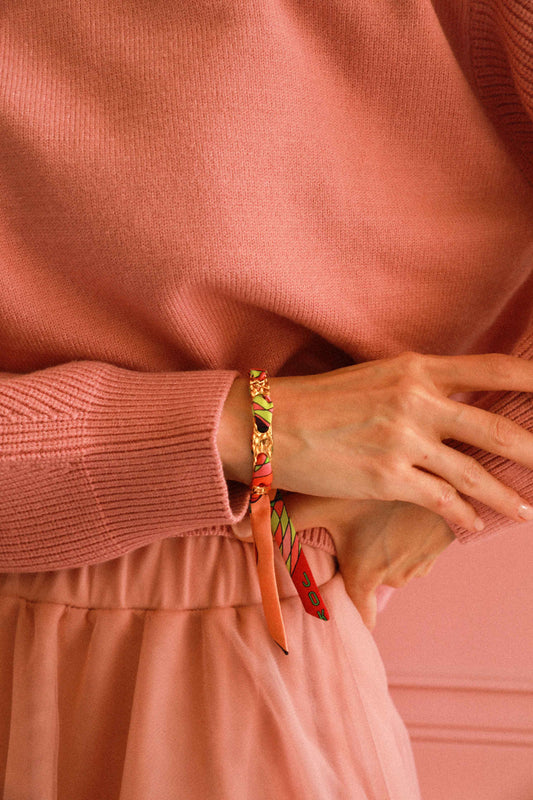 Bracelet Féérie et ruban Joker, coloré