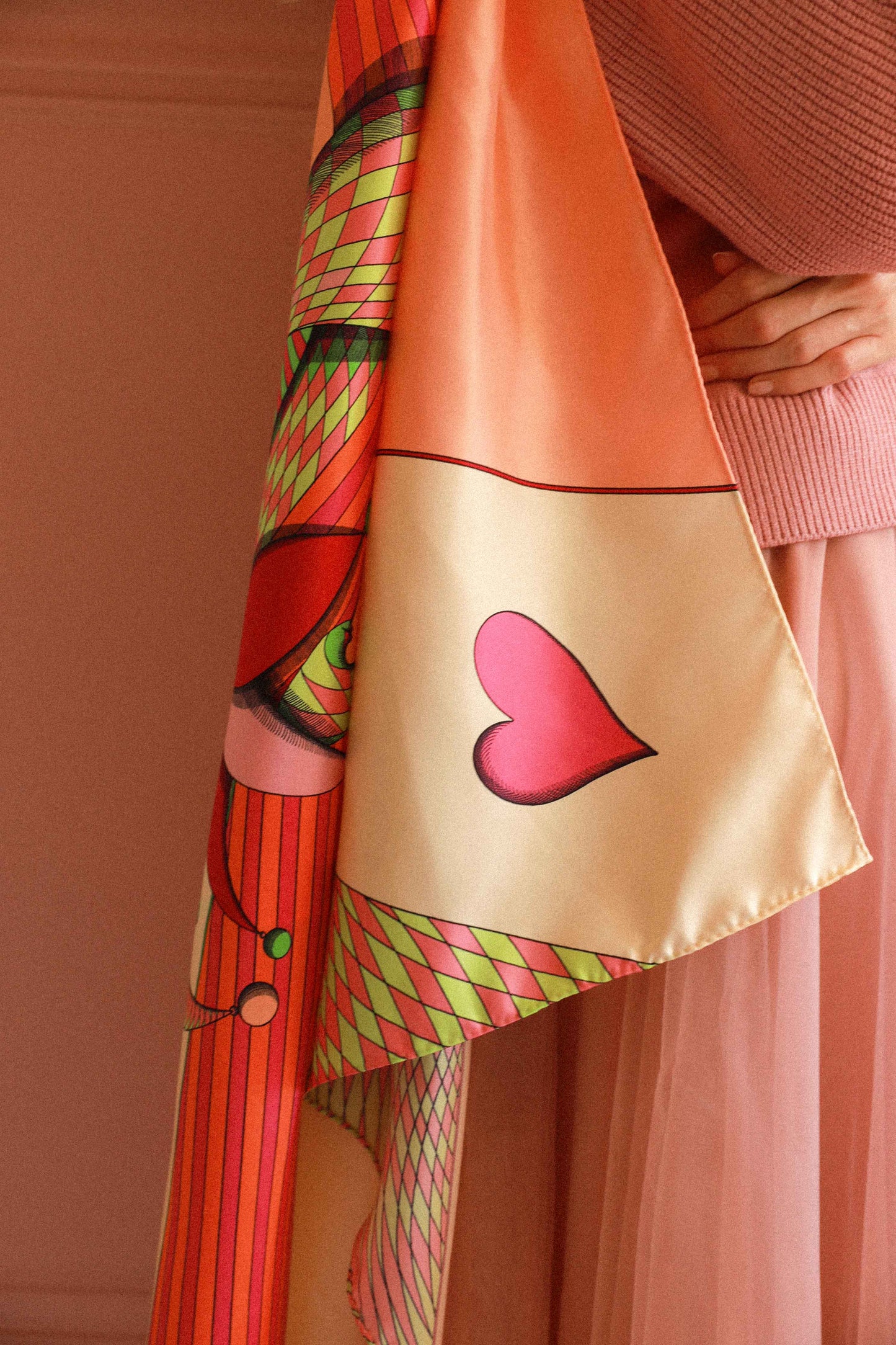 Carré 90 cm - Joker, coloré