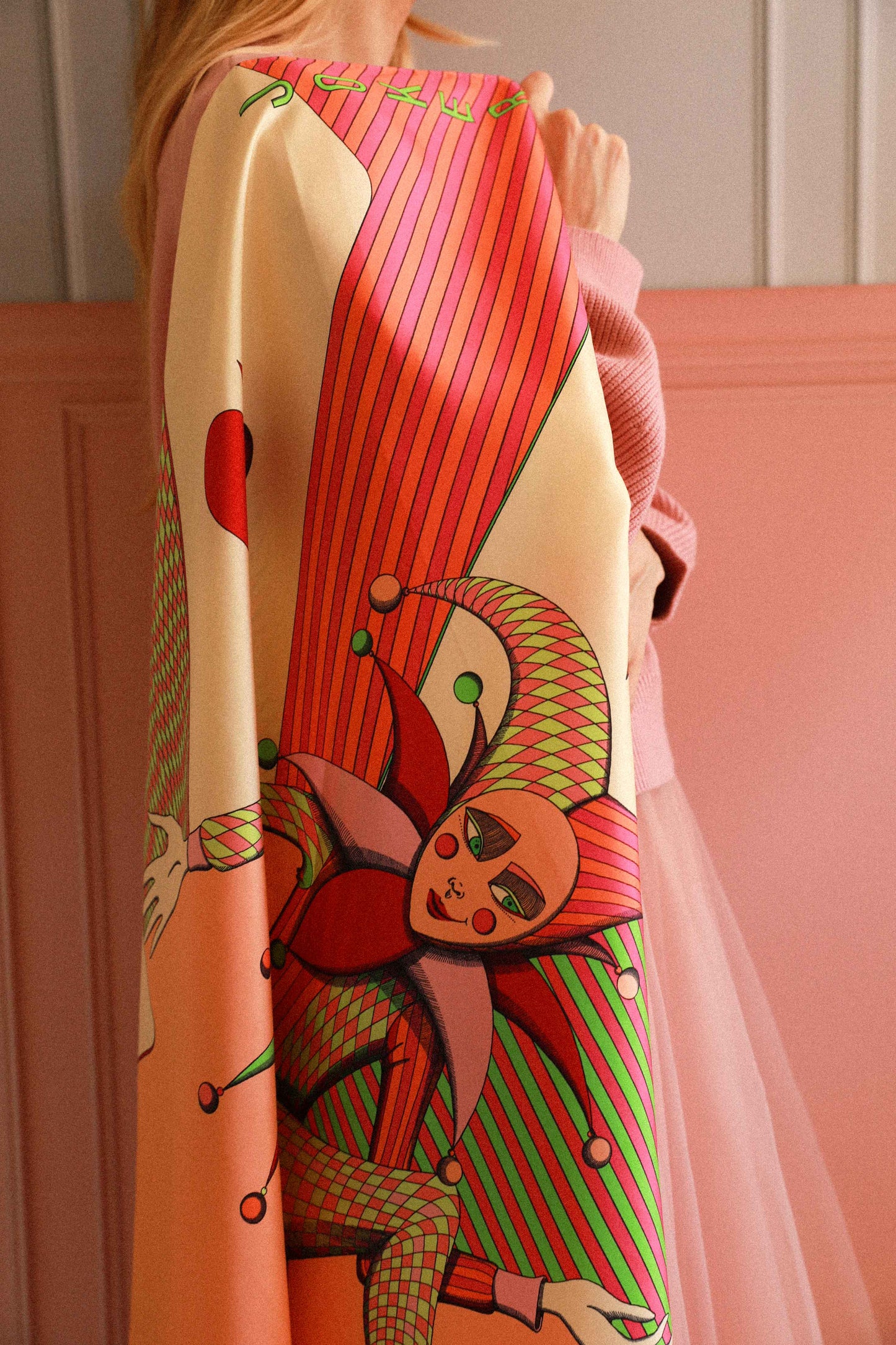 Carré 90 cm - Joker, coloré