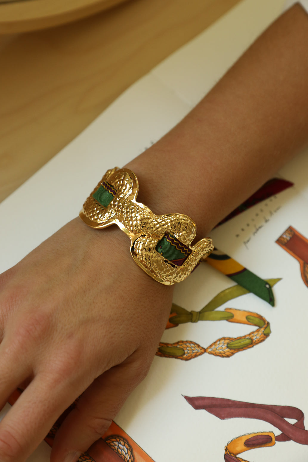 Manchette Serpentaire et ruban Taureau