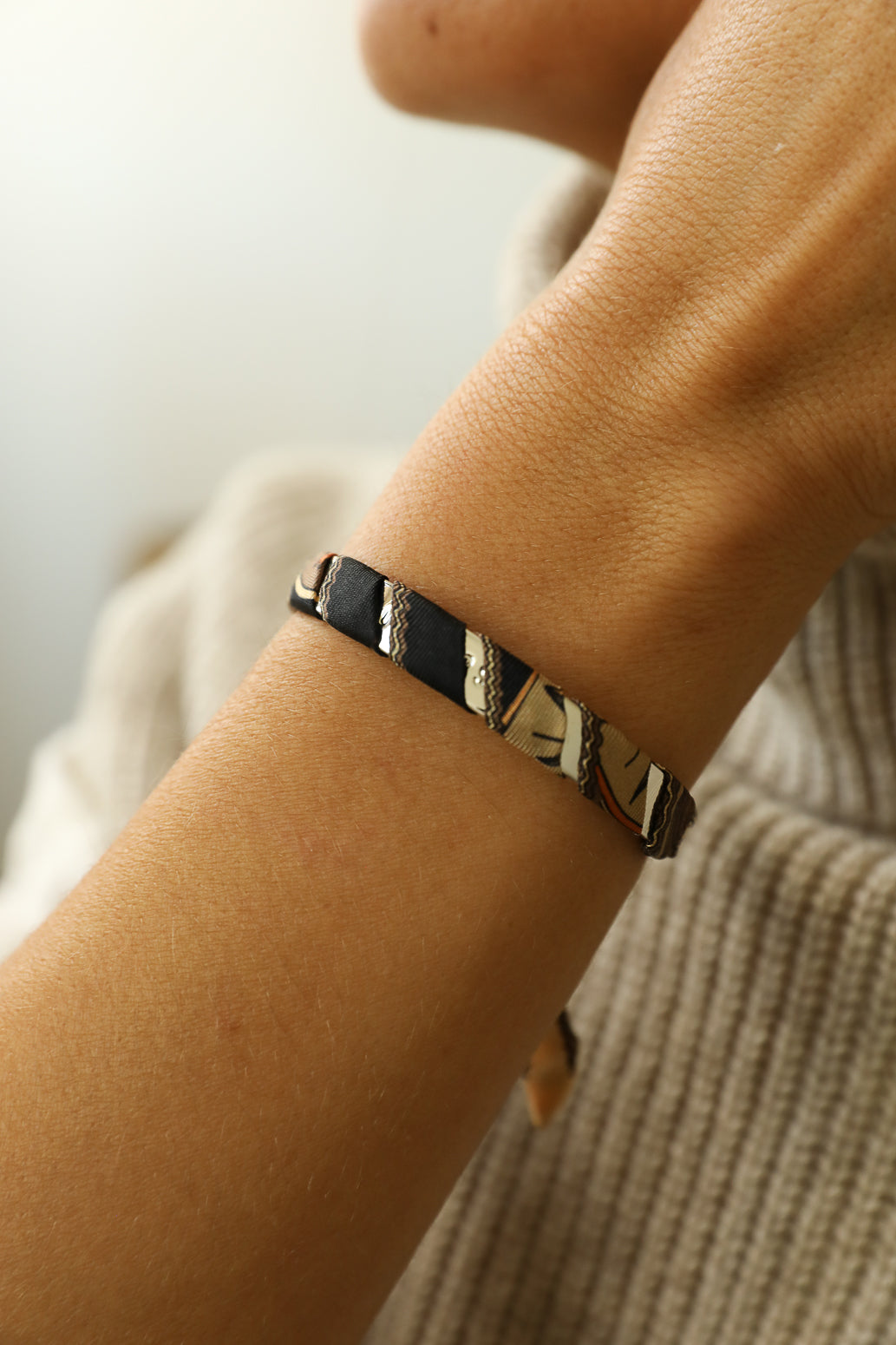 Always Silver Bangle and Scorpio Ribbon