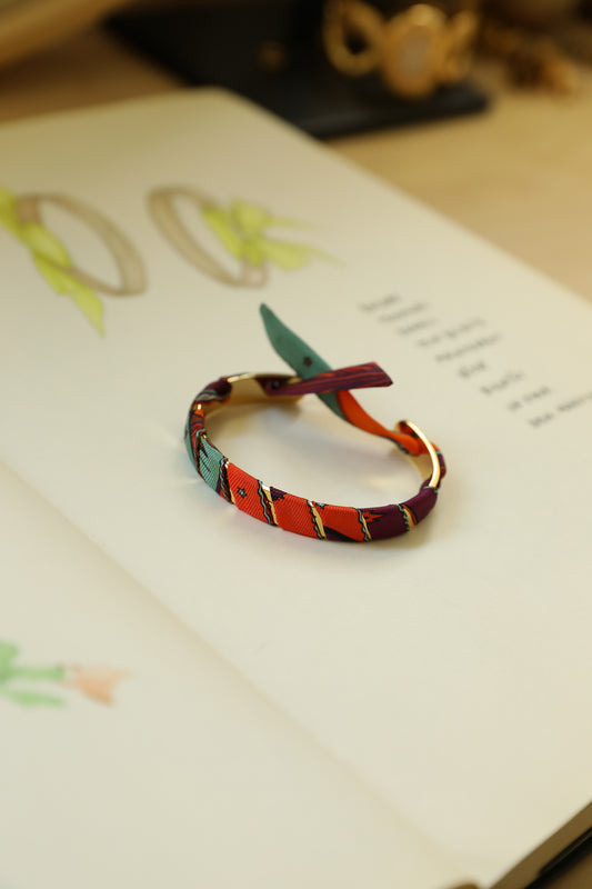 Always Silver Bangle and Scorpio Ribbon