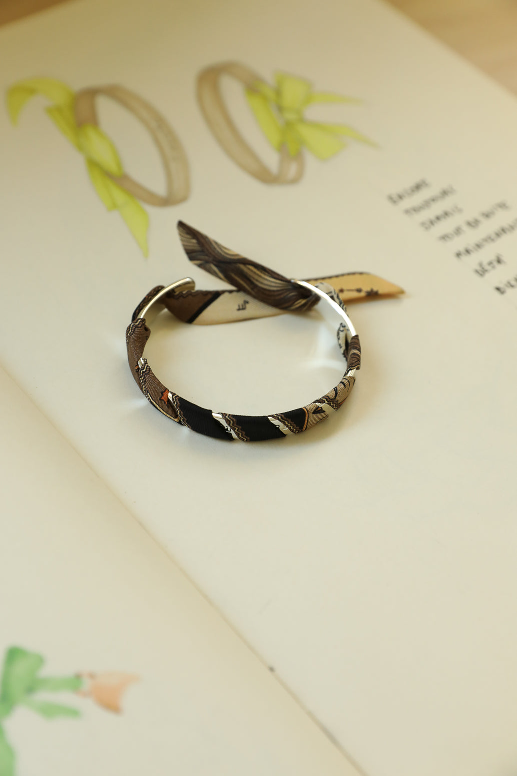 Always Silver Bangle and Scorpio Ribbon