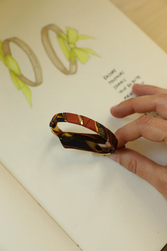 Always Silver Bangle and Scorpio Ribbon