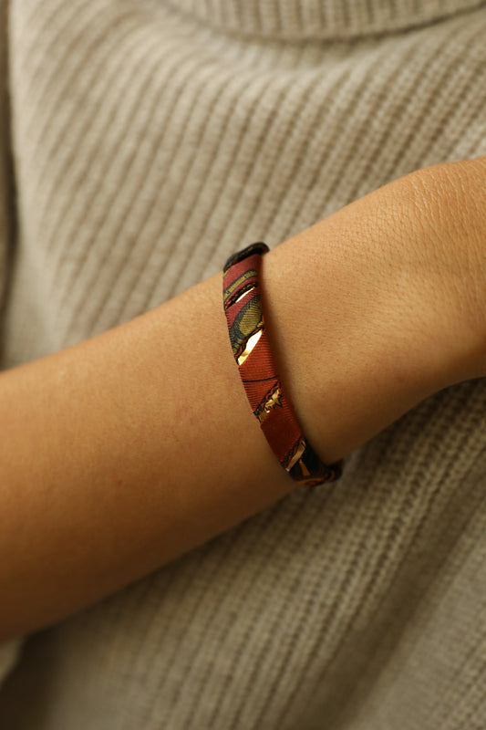 Always Silver Bangle and Scorpio Ribbon