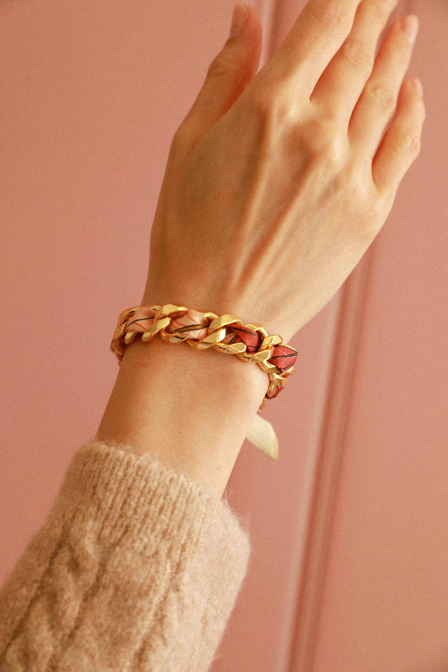 Bracelet Décembre et ruban Carrousel, neutre