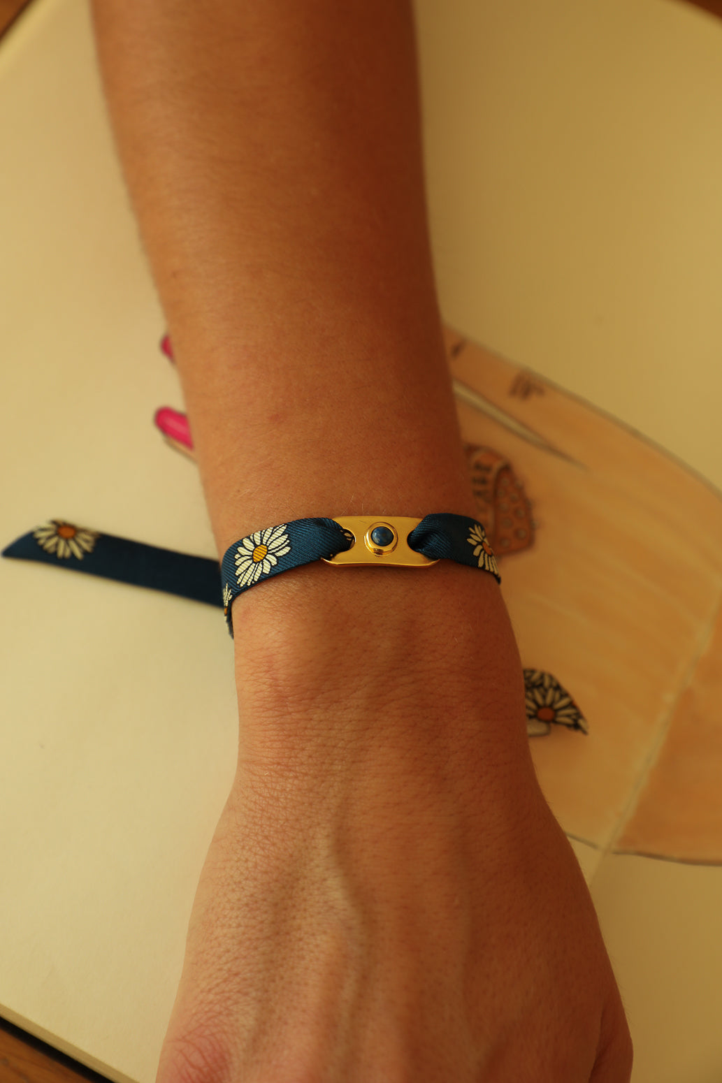 Star Ornament Set + 4cm Ribbon Brown Earth