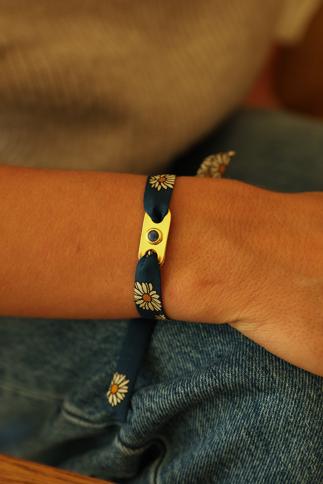 Star Ornament Set + 4cm Ribbon Brown Earth